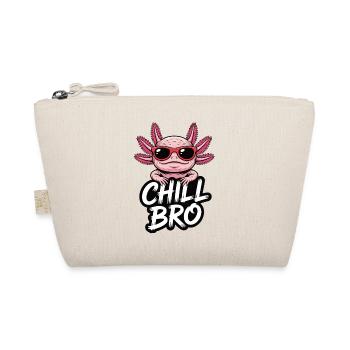 Chill Bro Axolotl chillen bruder - Bio-Täschchen - Natur - Vorne