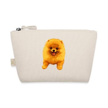 Pomeranian Pomeranian Pom Sweet German Spitz - Organic Pouch - nature - Front
