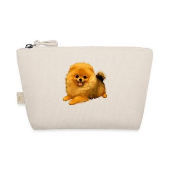 Pomeranian Pomeranian Pom Sweet German Spitz - Organic Pouch - nature - Front