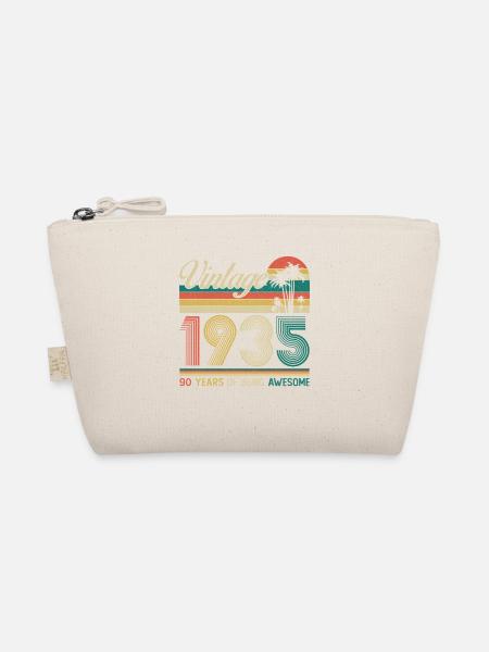 1935 Vintage Retro Cadeau D’anniversaire 90 Ans - Trousse biologique - nature