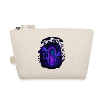 Psychedelic Mushroom Forest - Magic Portal - Organic Pouch - nature - Front