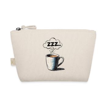 Kaffee zuerst - Dann reden. ZZZ… Design - Bio-Täschchen - Natur - Vorne