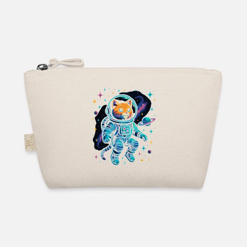 Space Cat - Astronaut Cat Organic Pouch