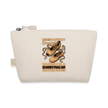 Ballet Behind Every Graceful Dancer Ballet Teacher - Organic Pouch - nature - Front