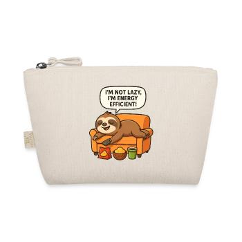 Lazy Sloth - Organic Pouch - nature - Front