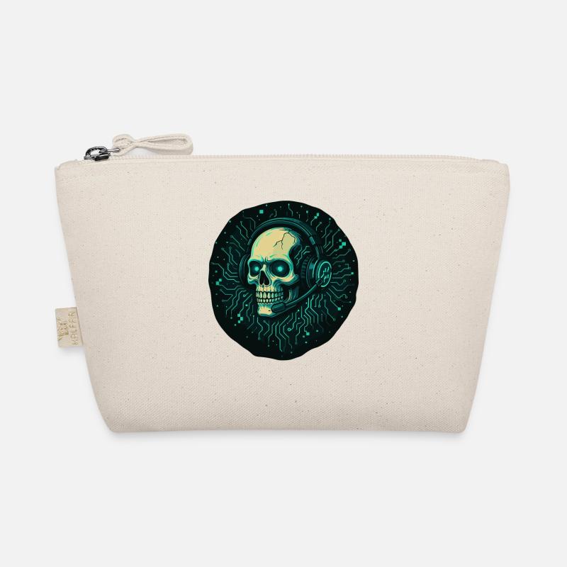 Gamer Skull - TechGaming Totenkopf Organic Pouch