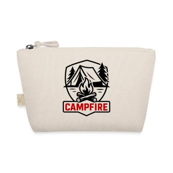 Campfire Camping Tent - Organic Pouch - nature - Front
