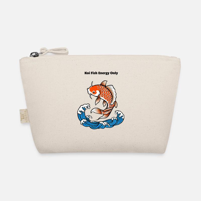 Koi Fish Saying Organic Pouch