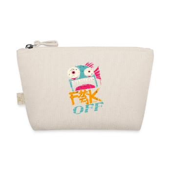 Wild fish cries out for take-off in bright colors - Organic Pouch - nature - Front