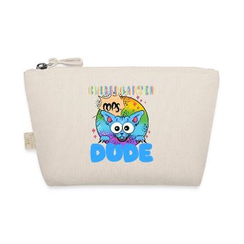 Kindergarten dude lustige Kinder Crew - Bio-Täschchen - Natur - Vorne