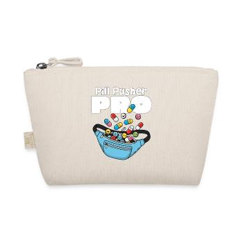 PILL PUSHER PRO - NURSE GIFT - Organic Pouch - nature - Front
