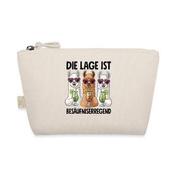 Die Lage Ist Besäufniserregend - Bio-Täschchen - Natur - Vorne
