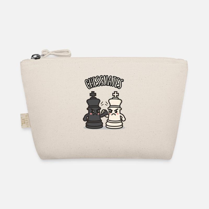 CHESSMATES - Kawaii Chess Humor Organic Pouch
