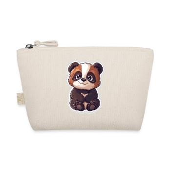 Ours panda mignon - Trousse biologique - nature - Devant