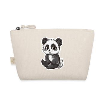 Ours panda mignon - Trousse biologique - nature - Devant