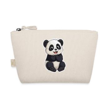 Ours panda mignon - Trousse biologique - nature - Devant