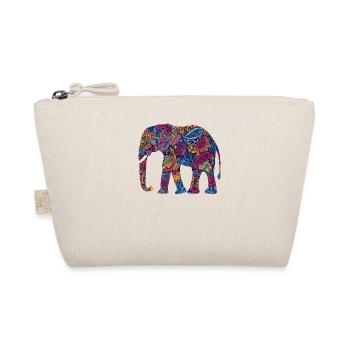Elefant Rüsseltier Afrika Safari Wildnis Elefanten - Bio-Täschchen - Natur - Vorne