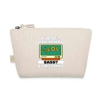 POULS? FACULTATIF, SASS ? CONSTANT - CADEAU D’INFIRMIÈRE - Trousse biologique - nature - Devant