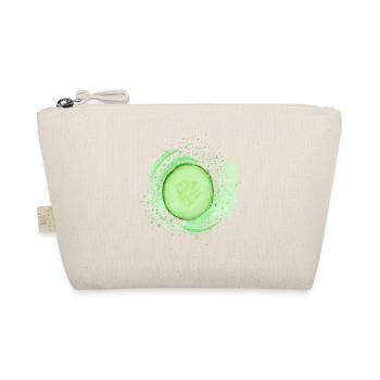 Cucumber Splatter – Modern Art meets Food Design - Organic Pouch - nature - Front