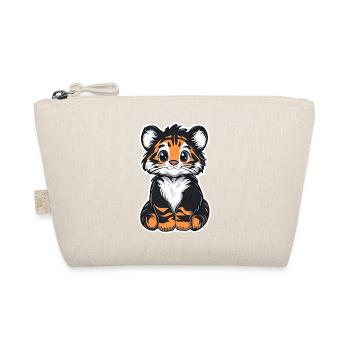 Tigre mignon - Idée cadeau amusante pour les enfants - Trousse biologique - nature - Devant