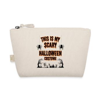 Lustiger Halloween Spruch Kostüm - Bio-Täschchen - Natur - Vorne