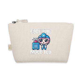 CODE BLUE, MOOD TOO - DOKTOR GESCHENK - Bio-Täschchen - Natur - Vorne