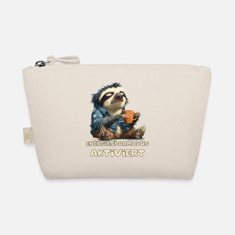 Funny sloth with saying Energiesparmous active Organic Pouch