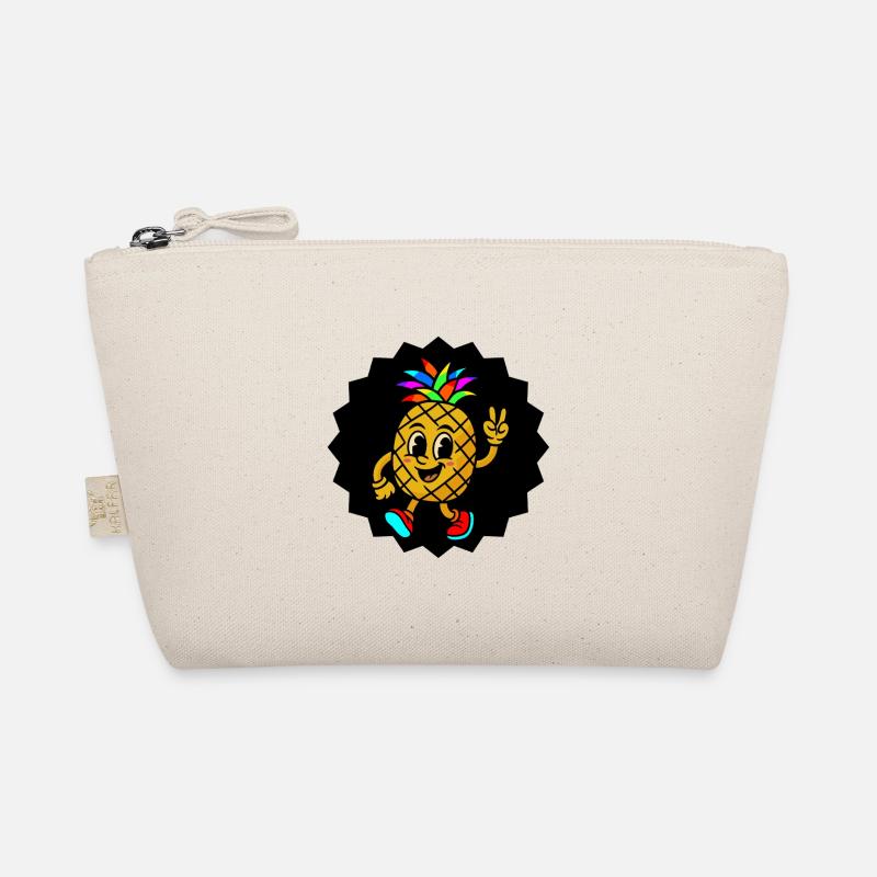 Colorful Rainbow Pineapple - Peace Organic Pouch
