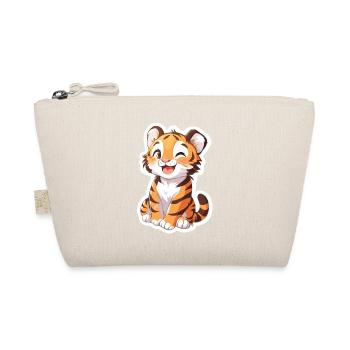 Tigre mignon - Idée cadeau amusante pour les enfants - Trousse biologique - nature - Devant
