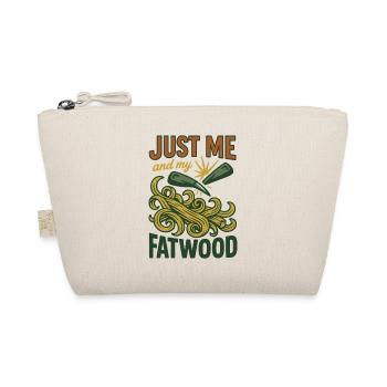Just me and my Fatwood Prepper Survival - Organic Pouch - nature - Front