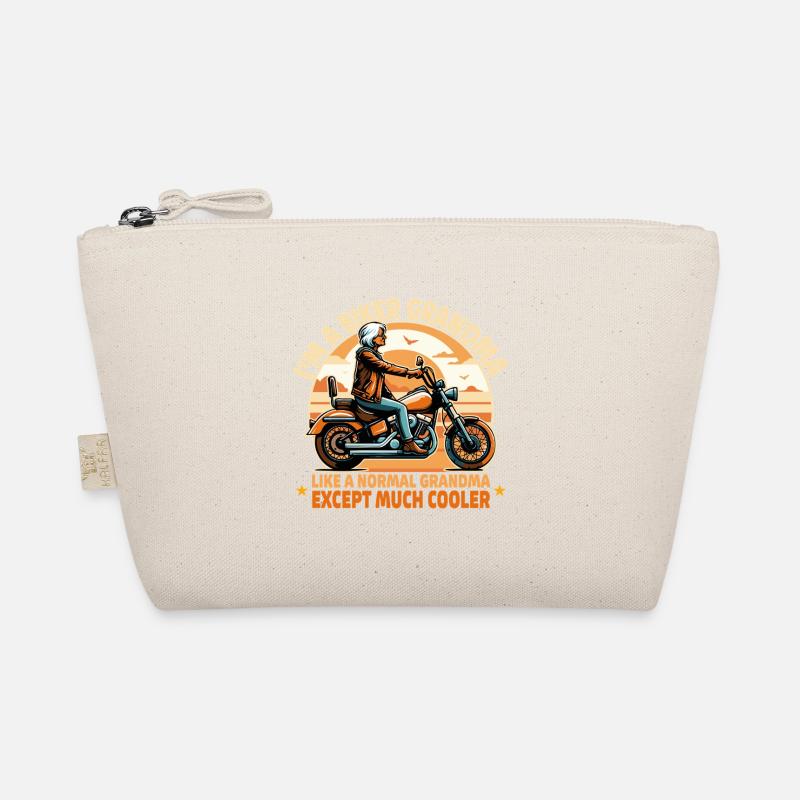 Oma Biker Ride Neuheit Design Bio-Täschchen