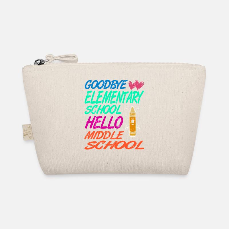 Goodbye Elementary Hello Middle School Journey Organic Pouch