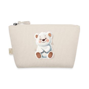 Cute Bear – Gift Idea for Forest & Animal Fans - Organic Pouch - nature - Front