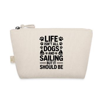 Voile Dicton Chien Marin Chien Voile Cadeau - Trousse biologique - nature - Devant