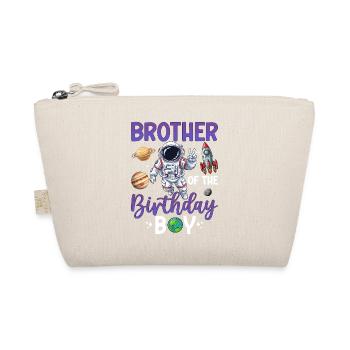 Brother of the Birthday Boy - Organic Pouch - nature - Front
