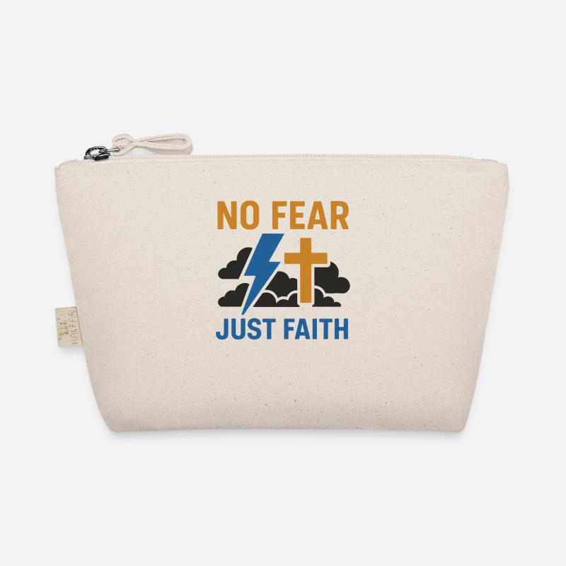 Don't be afraid, just baptized faith Organic Pouch