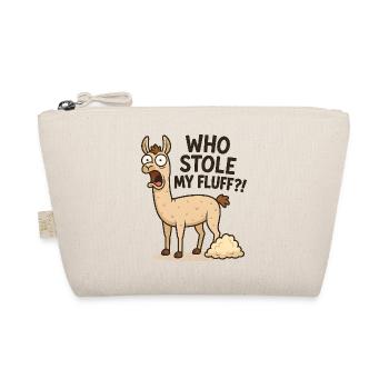 Lama humoristique avec des peluches - Trousse biologique - nature - Devant
