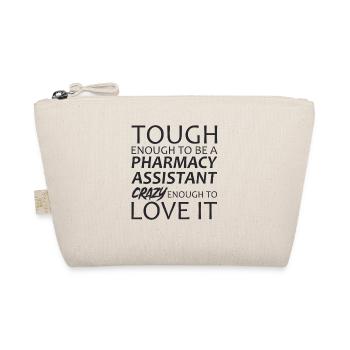 Pharmacy assistant Crazy - Organic Pouch - nature - Front