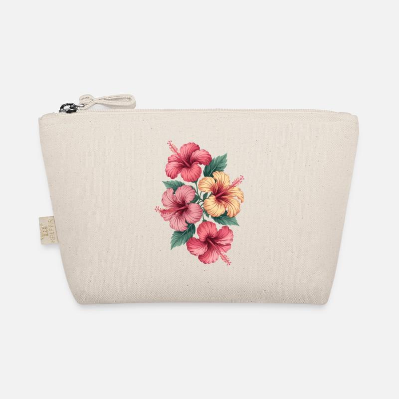Splendeur des fleurs d’hibiscus tropicales Trousse biologique