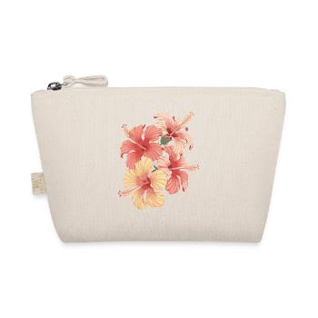 Exotic Hibiscus Flowers Inspiration - Organic Pouch - nature - Front