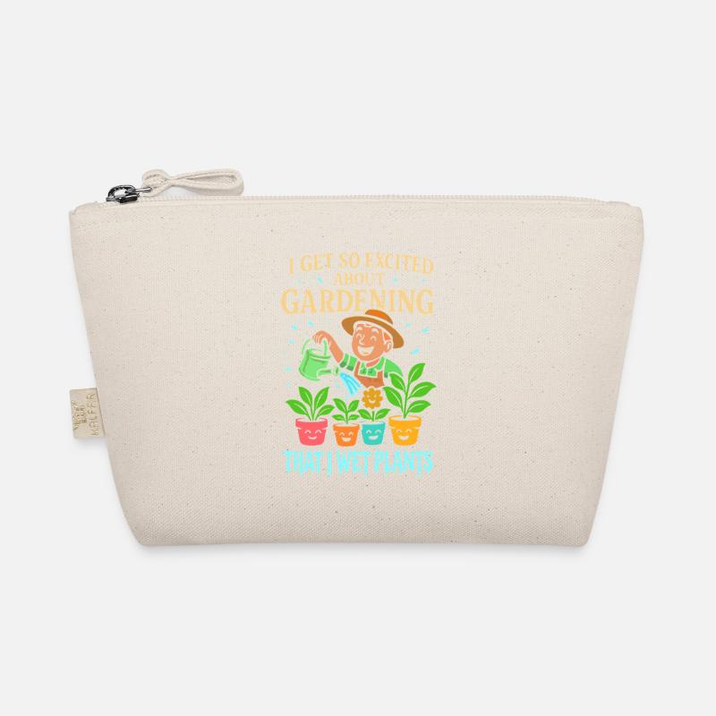 Ich bin so aufgeregt über Gartenarbeit, dass ich Bio-Täschchen