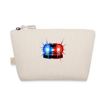 Blue Light Siren – Emergency Warning System - Organic Pouch - nature - Front