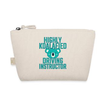Driving Instructor Koalafied Drive Tutor - Organic Pouch - nature - Front