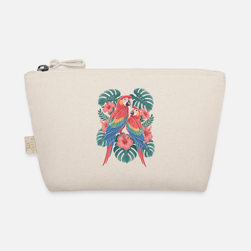 Perroquets exotiques aux fleurs tropicales Trousse biologique