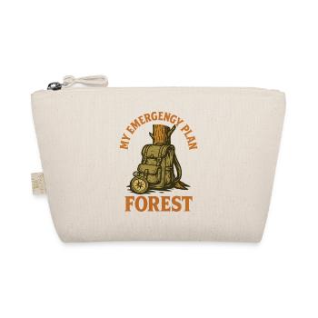 My Emergency Plan Forest Prepper Survival - Organic Pouch - nature - Front
