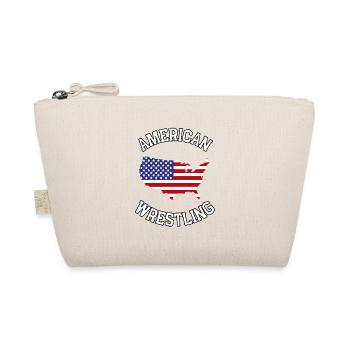 American Wrestling - Bio-Täschchen - Natur - Vorne