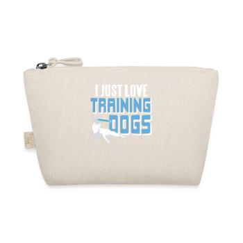 I Just Love Training Dogs Dog Trainer Humor Sport - Bio-Täschchen - Natur - Vorne