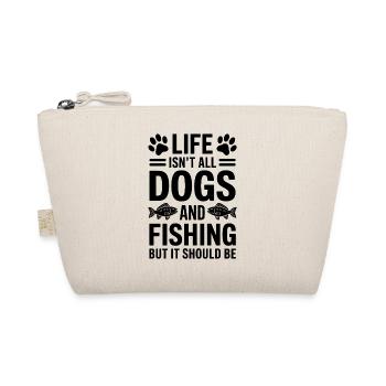 Pêche Dire Chiens De Pêche Drôle Pêcheur Cadeau - Trousse biologique - nature - Devant