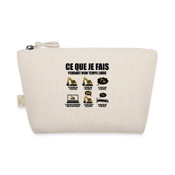 Ce que je fais pendant mon temps libre Pelleteuse - Trousse biologique - nature - Devant