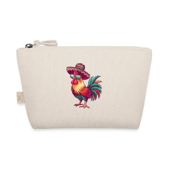 Coq Bande Dessinée Drôle Sombrero - Trousse biologique - nature - Devant